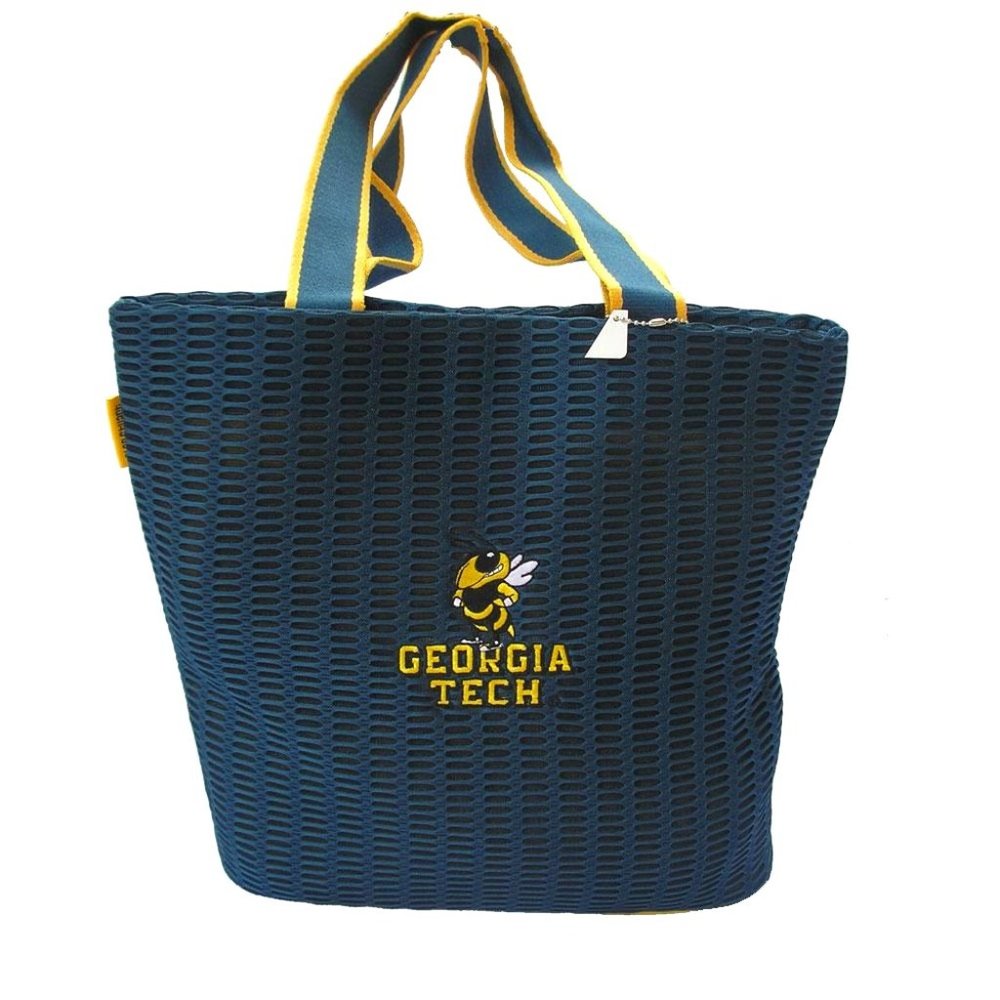 Georgia Tech Yellow Jackets Mesh Tote Alan Stuart